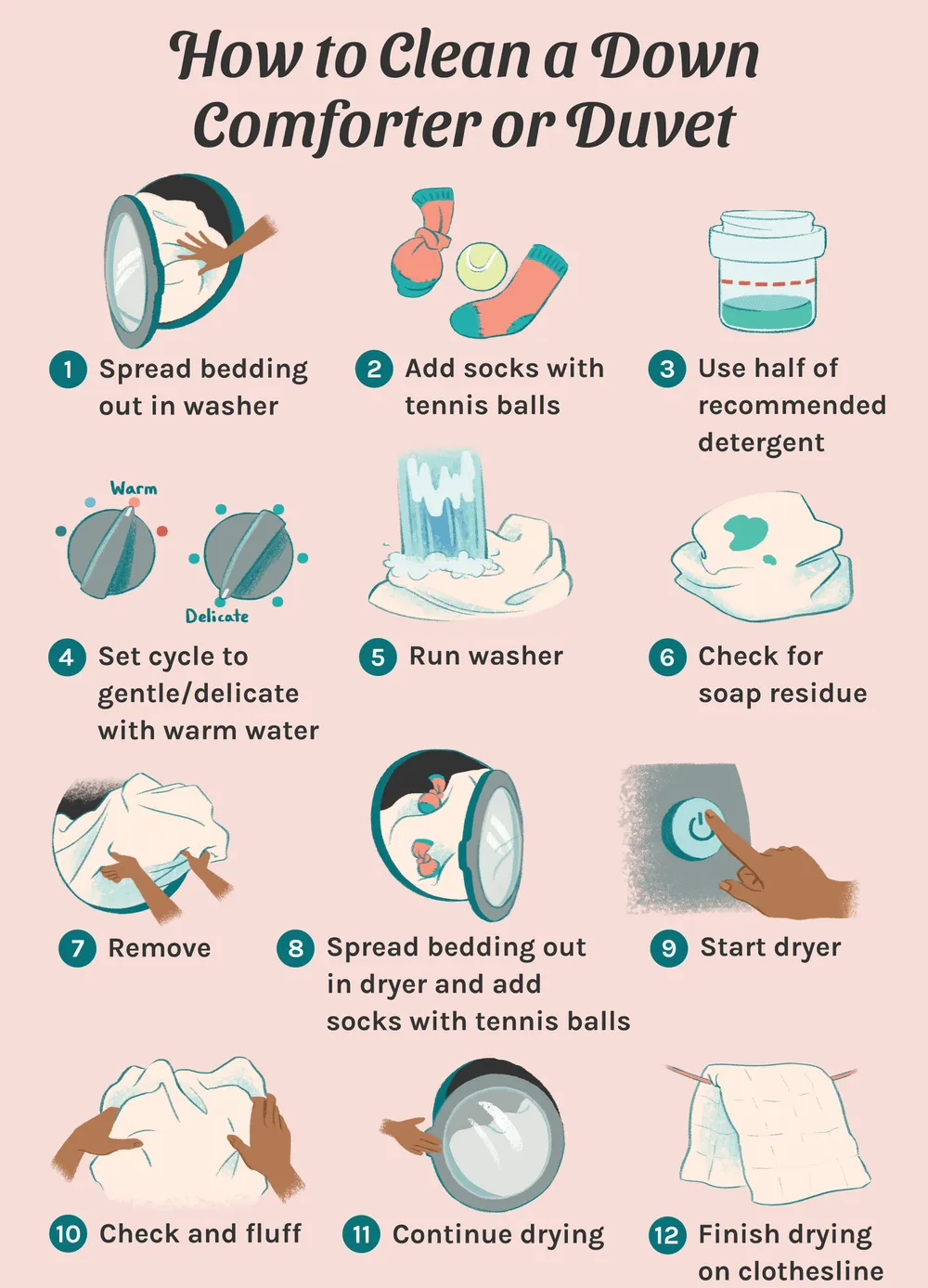 How to Clean a Comforter | Saugerties Laundry Experts